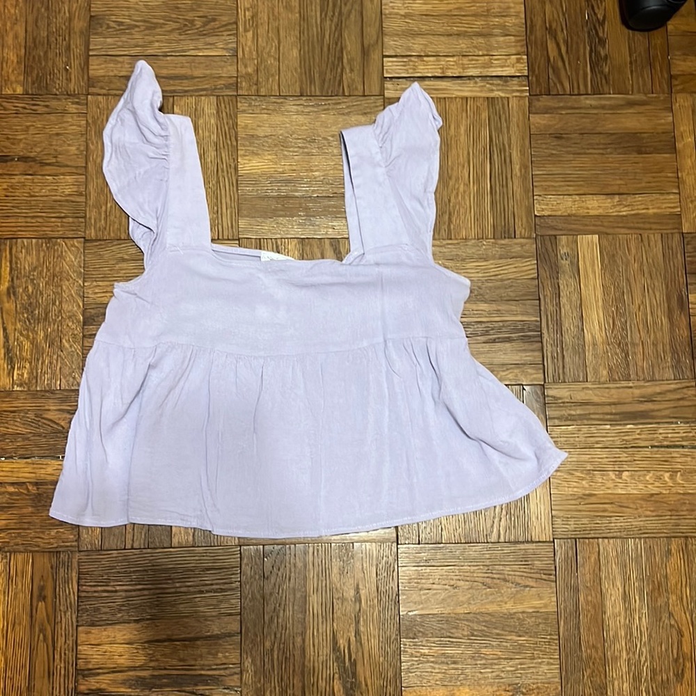 Flowy crop top